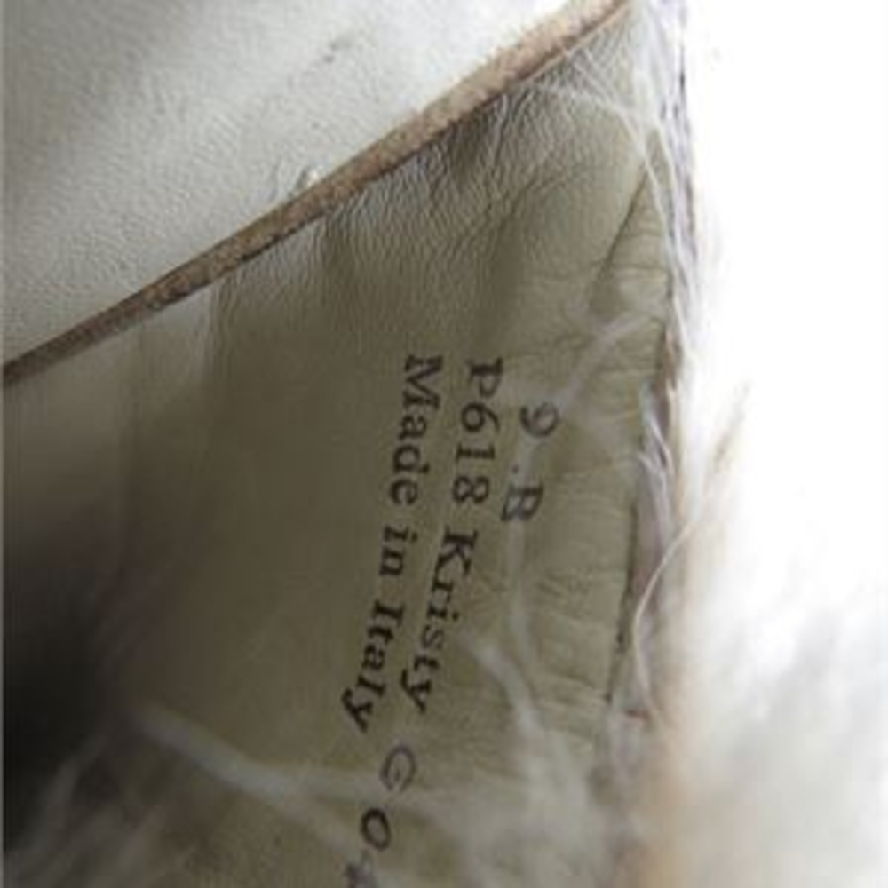 Coach Tan Fur-Accented Mules - Picture 8 of 9